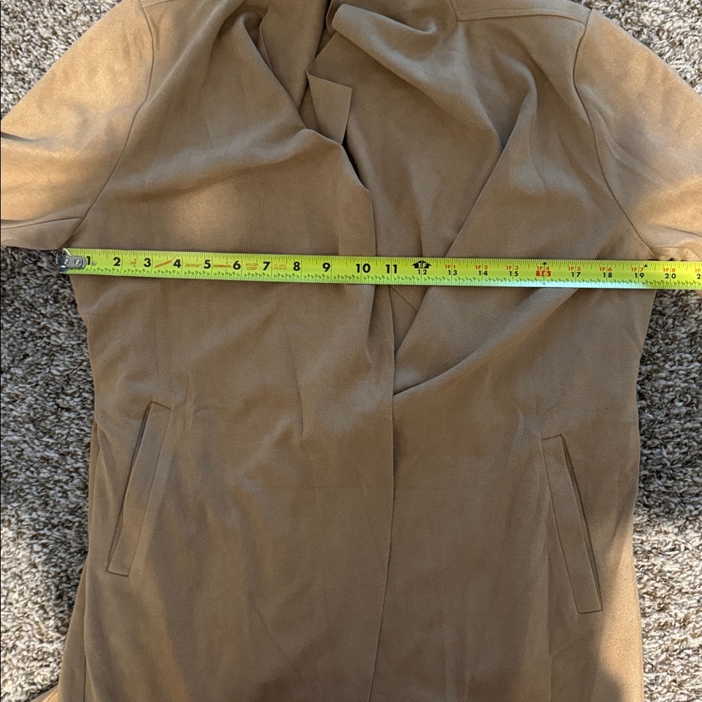 NanaMacs original perfect choice coat (mocha) suede. - Picture 10 of 12